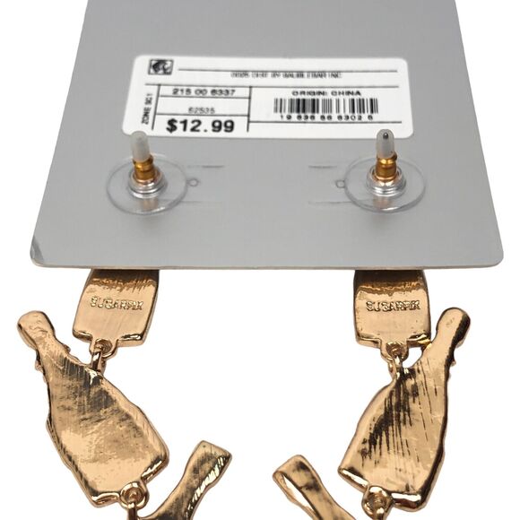 Sugarfix by Baublebar Earrings Champagne Problems Drop Dangle Statement Earrings - Picture 4 of 5